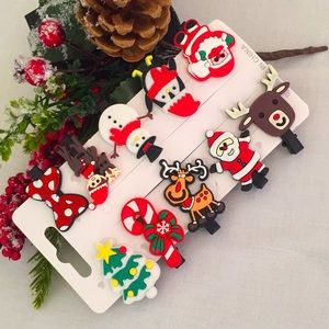 🍏50% OFF/3+...10pcs set Children's Christmas Hairclips